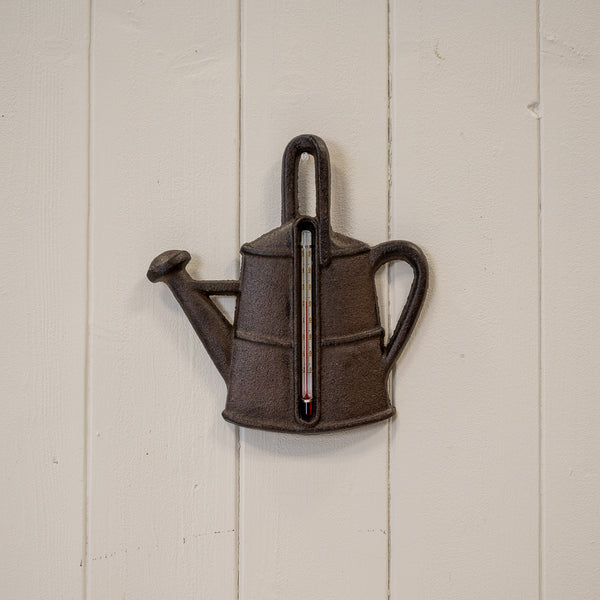 Cast Iron Watering Can Thermometer