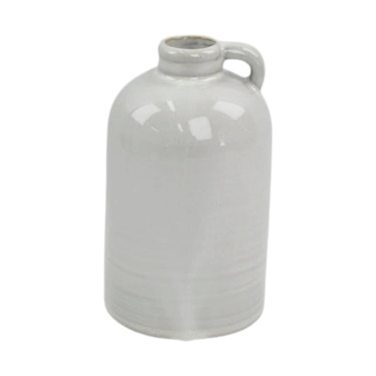 Natural Stoneglazed Short Jug Shaped Vase