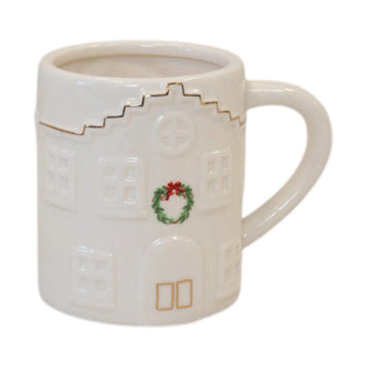 Cosy Christmas House Mug Home Decoration